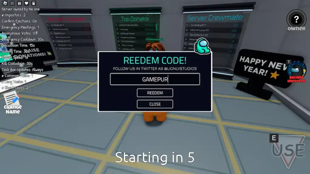 Roblox: Crewmates Codes