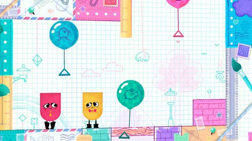 Snipperclips：一起切掉！