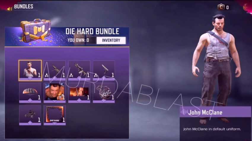 Die Hard Bundle COD移动版