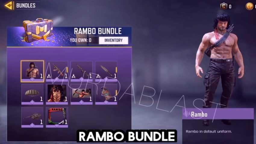 Rambo Bundle COD手机