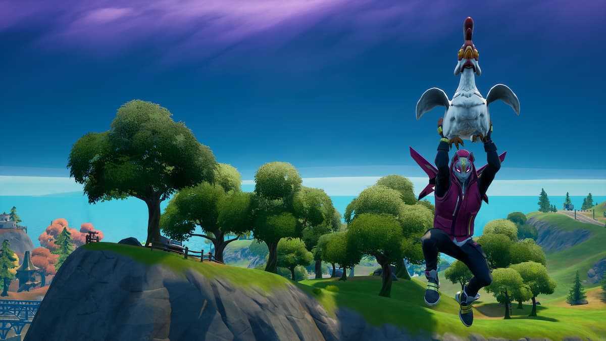 如何在 Fortnite Chapter 2 Season 6 中的 Colossal Crops 中滑翔