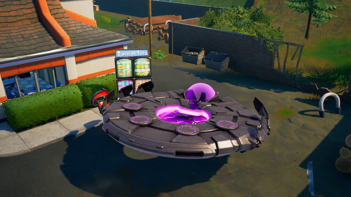 Fortnite Chapter 2 Season 7 中的所有 UFO 地点