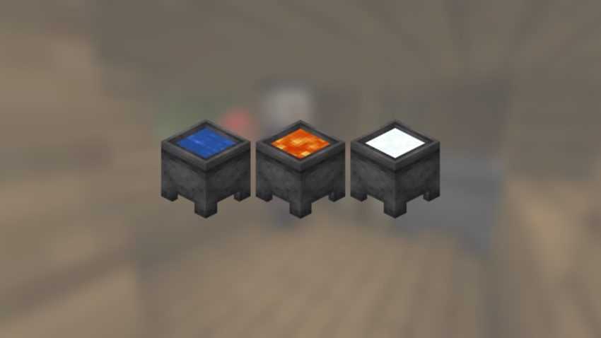 Minecraft Cauldrons 所有版本