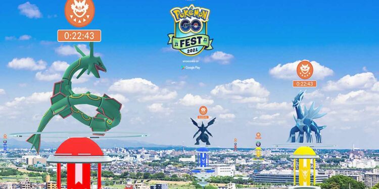 所有pokemon Go Fest 21 Raid Day 突袭时间轮换和神奇宝贝go 中的传奇神奇宝贝