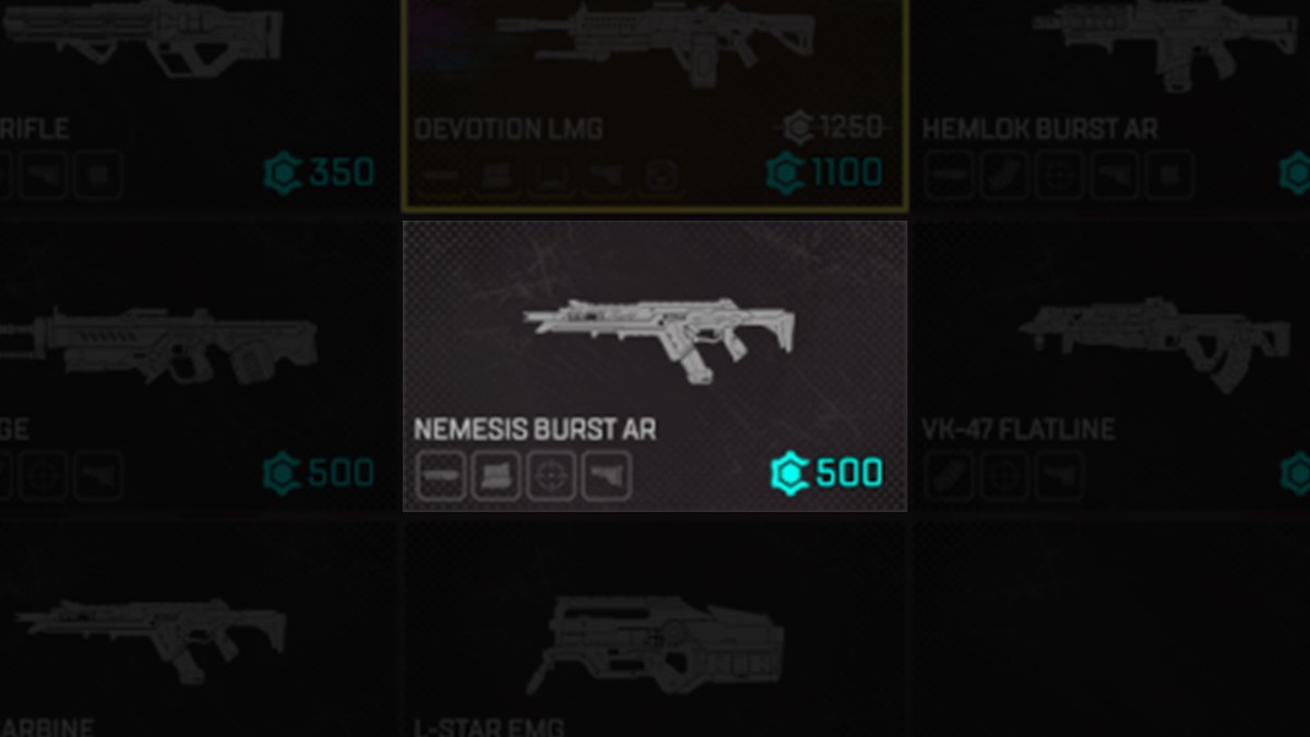 Apex Legends 中的nemesis Burst Ar 是什么