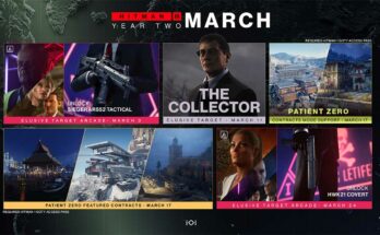 hitman-3-year-two-march-roadmap-more-elusive-target-arcade-missions-contracts-mode-expansion-and-new-weapons