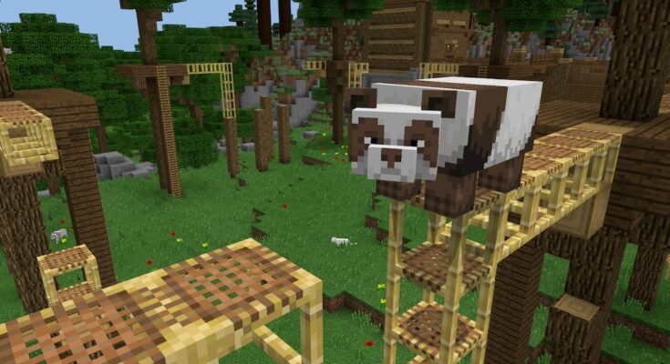 如何在 Minecraft 中繁殖熊猫