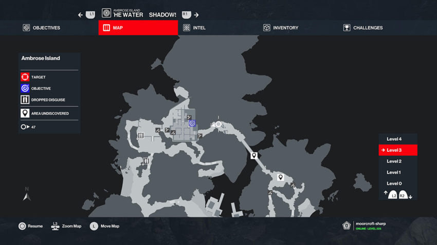 毒蛙地图参考安布罗斯岛杀手 3