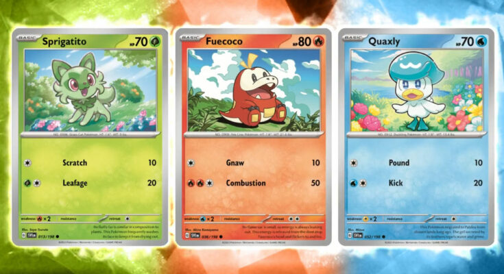 Pokémon Scarlet and Violet make their Pokémon Trading Card Game debut next spring