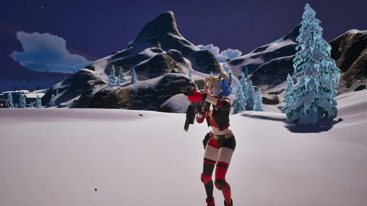 雪原生物群落-SMG-哈雷-奎因-Fortnite-Winterfest-第 4 章-第 1 季