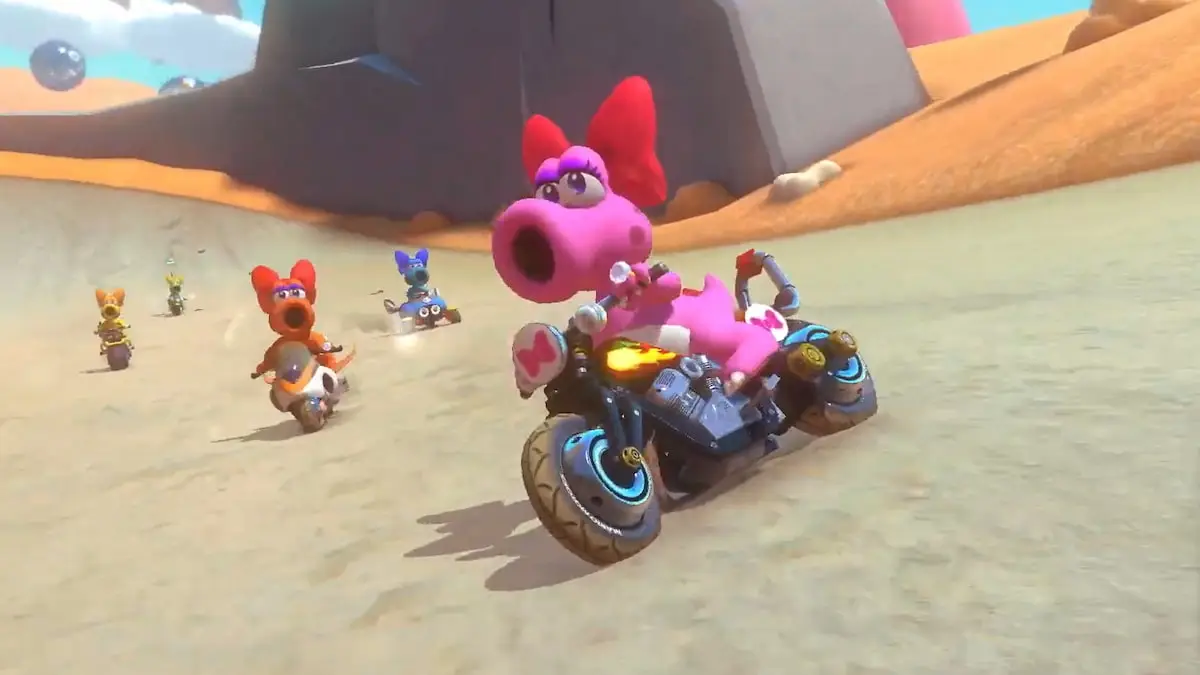 Yoshi’s Island and new character Birdo are coming in Wave 4 of Mario Kart 8 Deluxe Booster Course