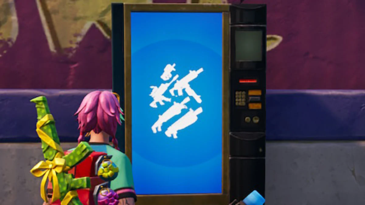 Where to find Ace’s Exotics or Armory Vending Machines in Fortnite Most Wanted