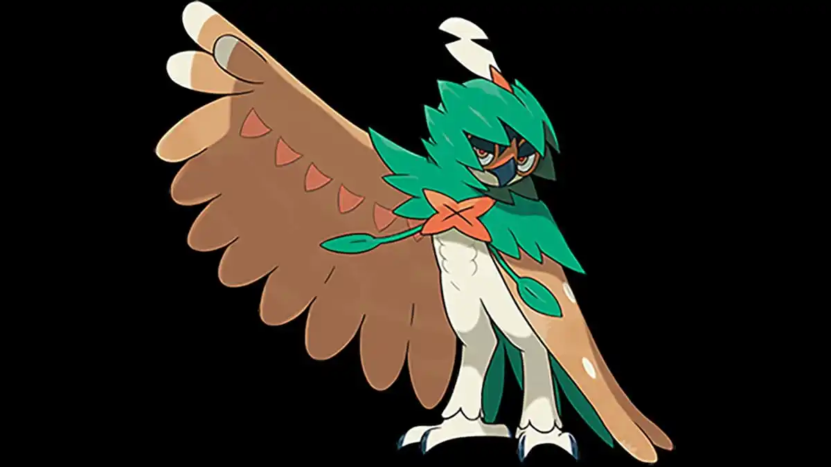 Decidueye will make its debut in Pokémon Scarlet and Violet as next Tera Raid event