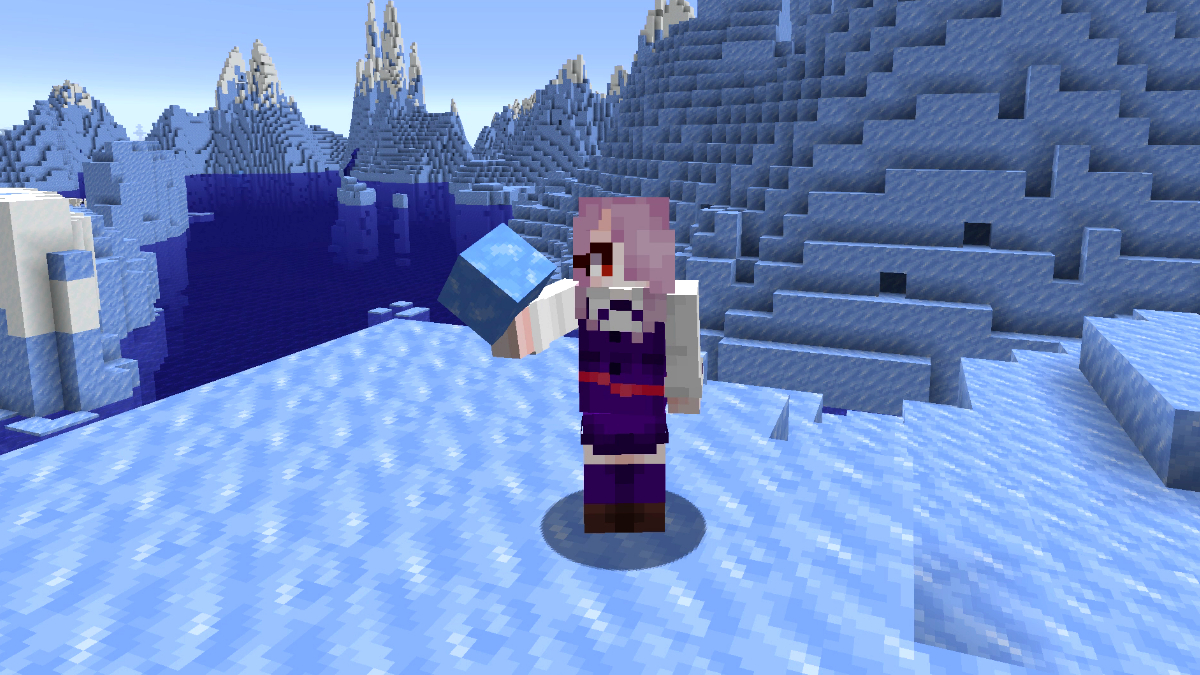 How to get blue ice in Minecraft