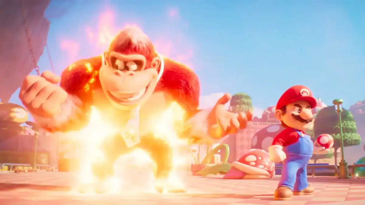 A dangerous Rainbow Road and Fire Donkey Kong take center stage in the final Super Mario Bros. movie trailer