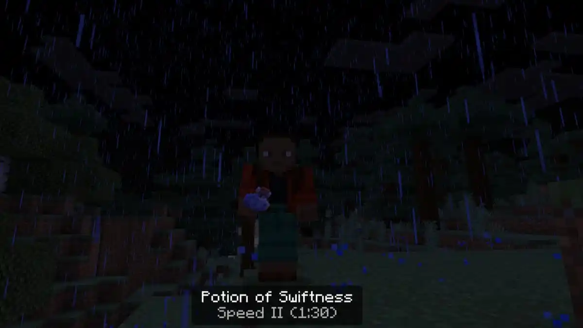 How to make a Potion of Swiftness in Minecraft
