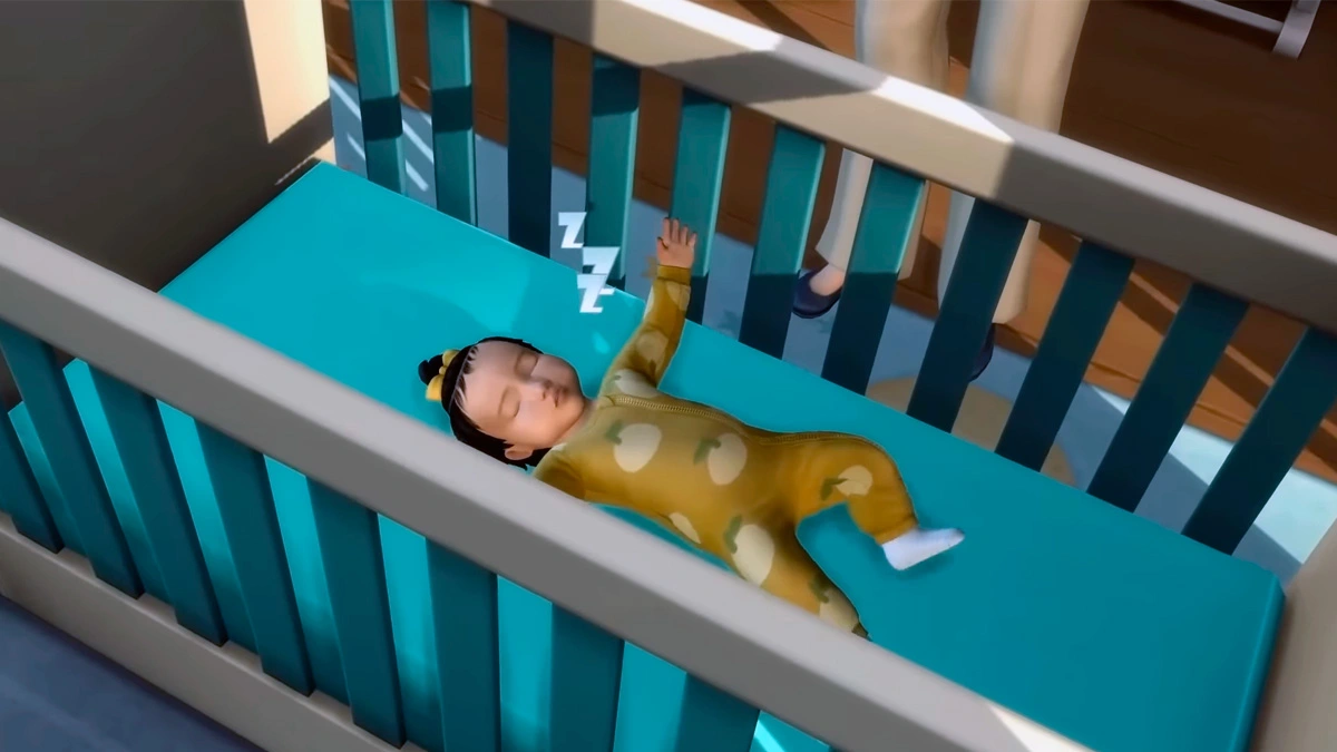 Is there a changing table in the Sims 4: Infant Update