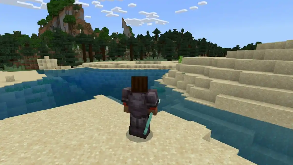 How to go into the third-person mode in Minecraft