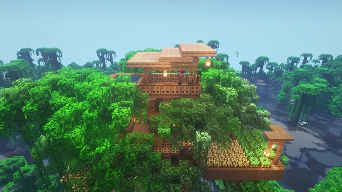 The 10 Best Minecraft Treehouse Designs and Ideas