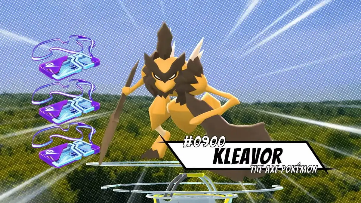 Pokémon Go: How to Beat Kleavor