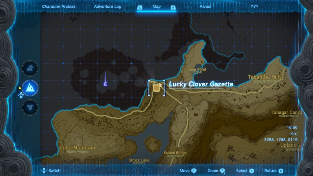 Zelda_Lucky_Clover_Gazette_Location
