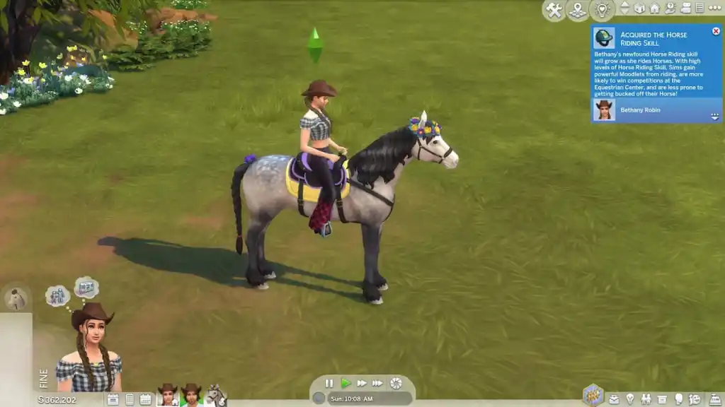 《The Sims 4》马匹扩展包