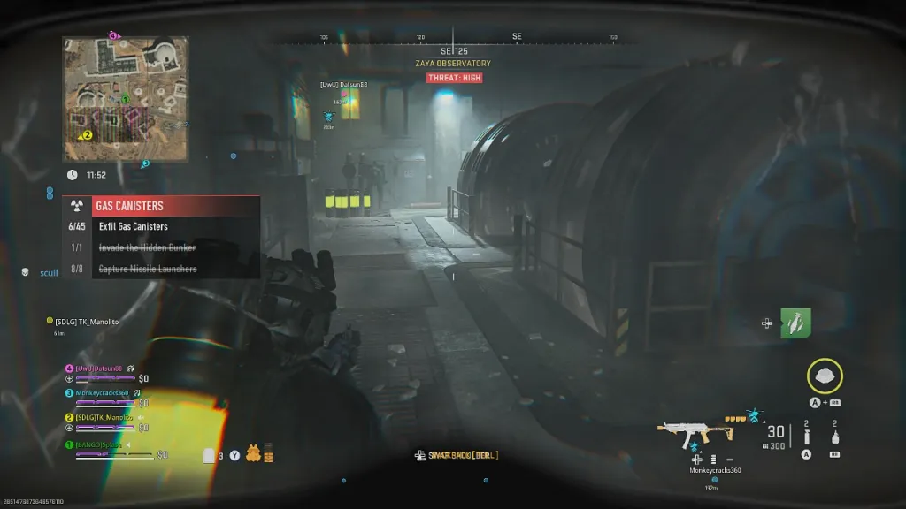 《战区 2.0》的暗影围攻活动将玩家带到扎亚天文台下方。 