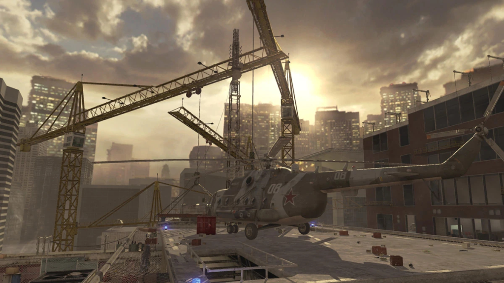 Highrise 是《现代战争 2》最具标志性的地图之一。 