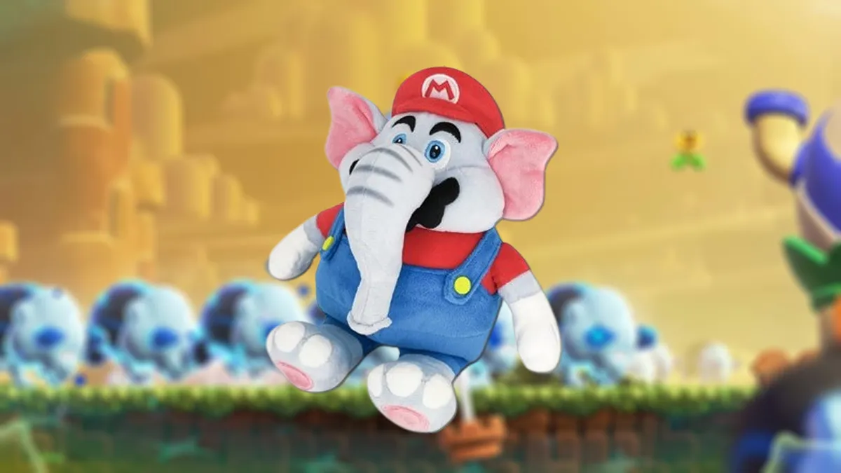 Super Mario Bros. Wonder Elephant Power-Up Plushies Coming 2024