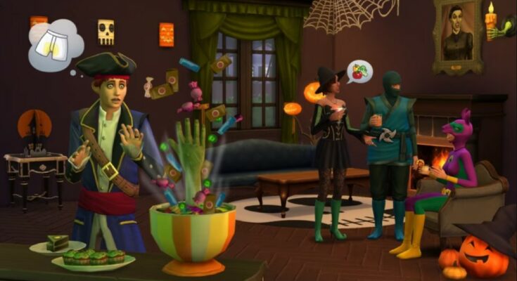 The Sims 4 Spooky Stuff Pack