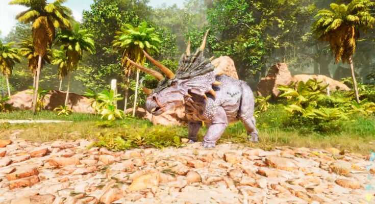How To Tame A Triceratops In Ark: Survival Ascended
