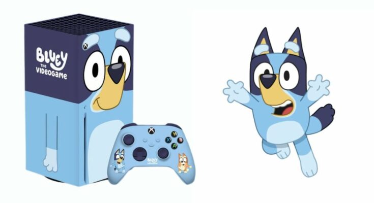 Xbox Giving Away a Bluey-Themed Console, For Real Life