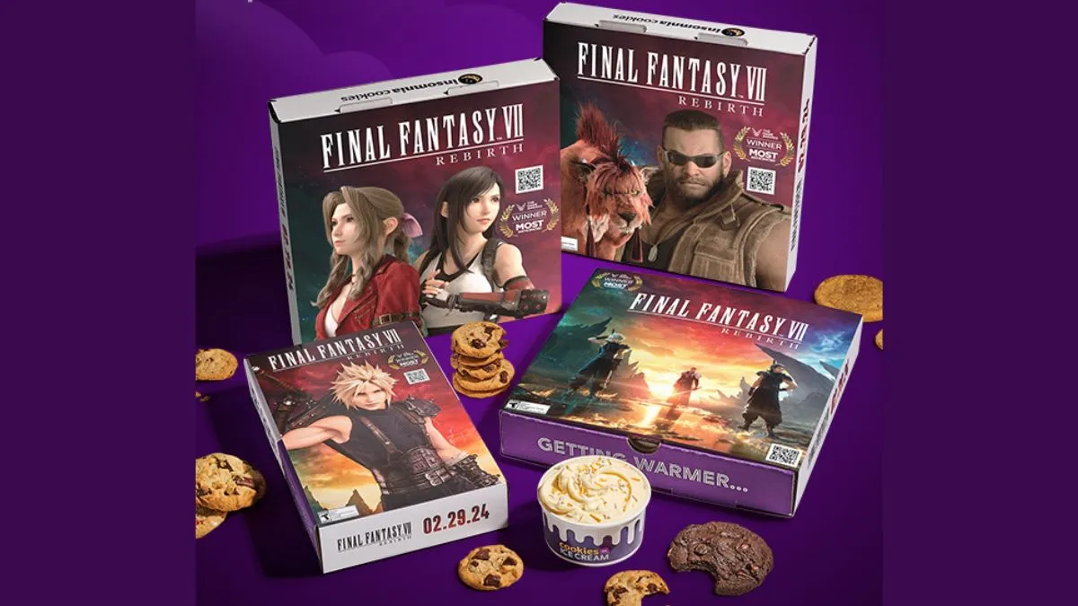 Final Fantasy VII Rebirth Fans Break Insomnia Cookies Website Following Collectors Box Launch