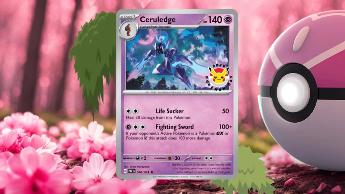 10 Coolest Things to Grab from Pokemon Center to Get Your Pokemon Day Ceruledge Card